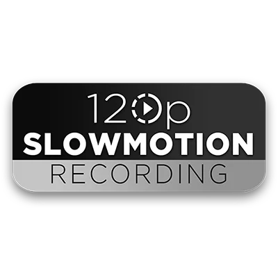 Slowmotion recording slow motion 120p Icon Logo Button png
